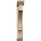 Ekena Millwork Balboa Slat Rough Sawn Bracket w/ Offset Brace, Douglas Fir, 6"W x 36"D x 40"H BKT0604X36X40BOA06RDF - alternate 2